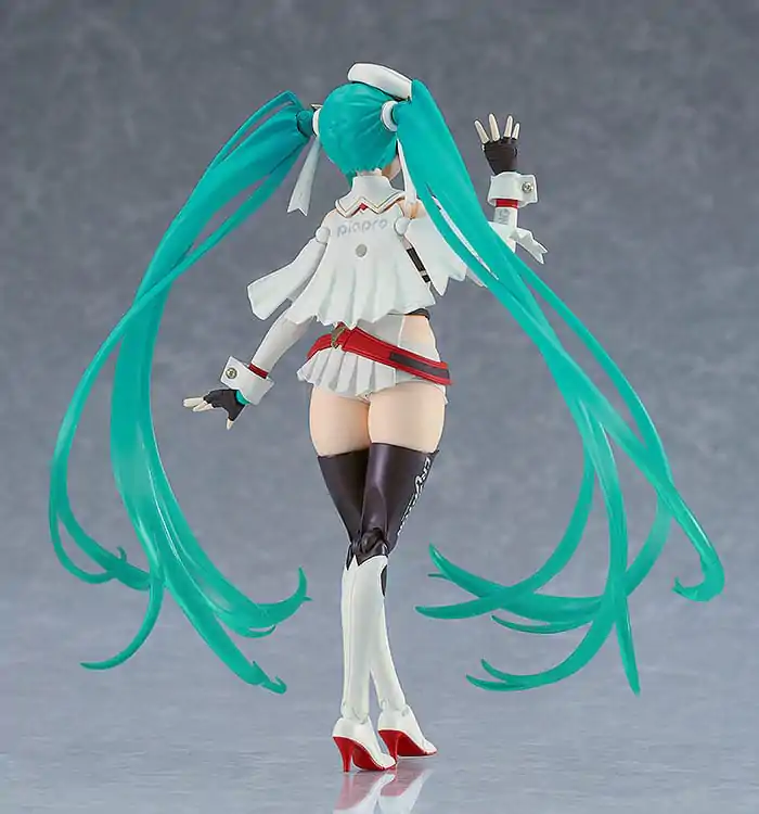 Hatsune Miku GT Project Figma akciófigura Racing Miku 2023 Ver. 15 cm termékfotó