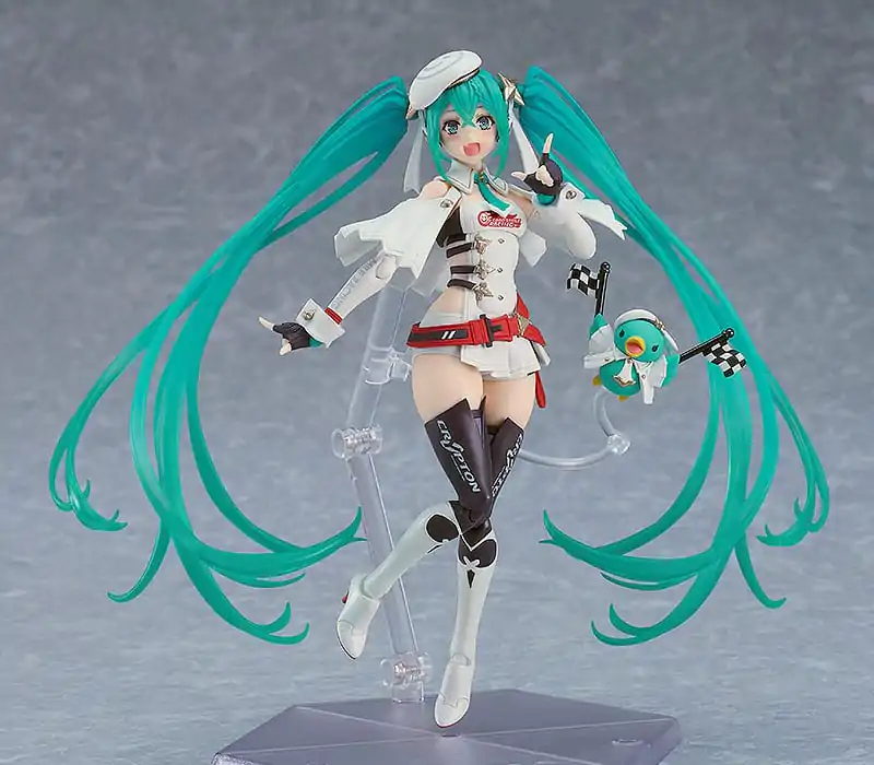 Hatsune Miku GT Project Figma akciófigura Racing Miku 2023 Ver. 15 cm termékfotó