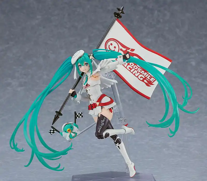 Hatsune Miku GT Project Figma akciófigura Racing Miku 2023 Ver. 15 cm termékfotó