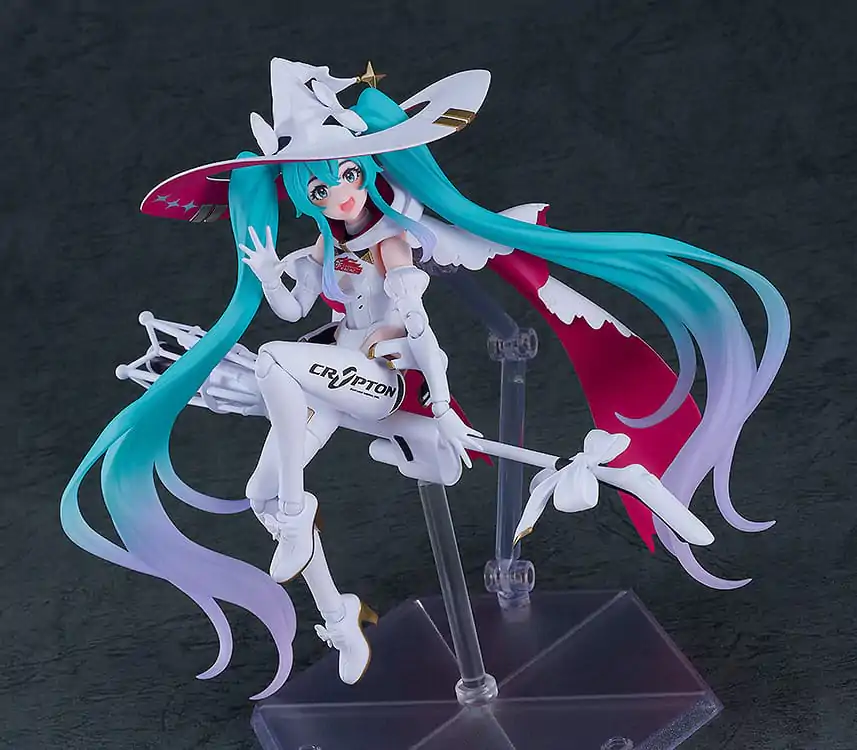 Hatsune Miku GT Project Figma akciófigura Racing Miku 2024 Ver. 16 cm termékfotó