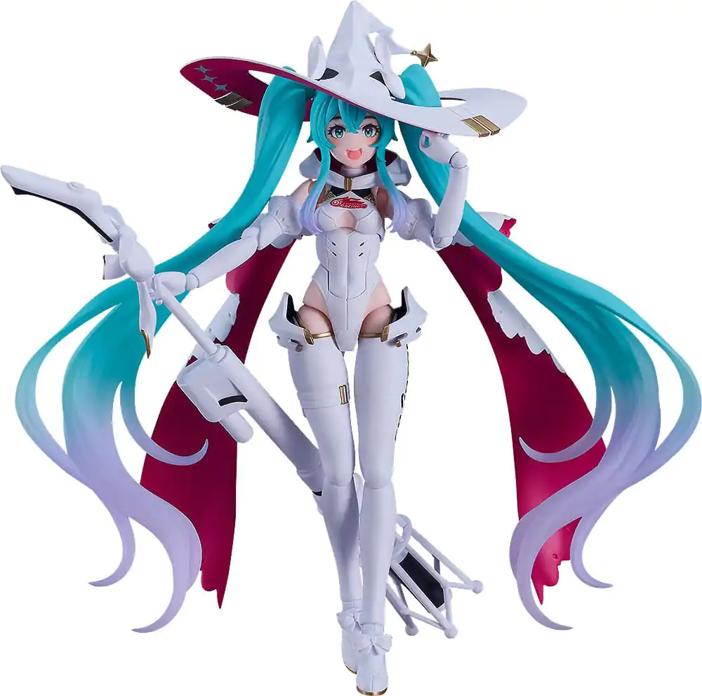 Hatsune Miku GT Project Figma akciófigura Racing Miku 2024 Ver. 16 cm termékfotó