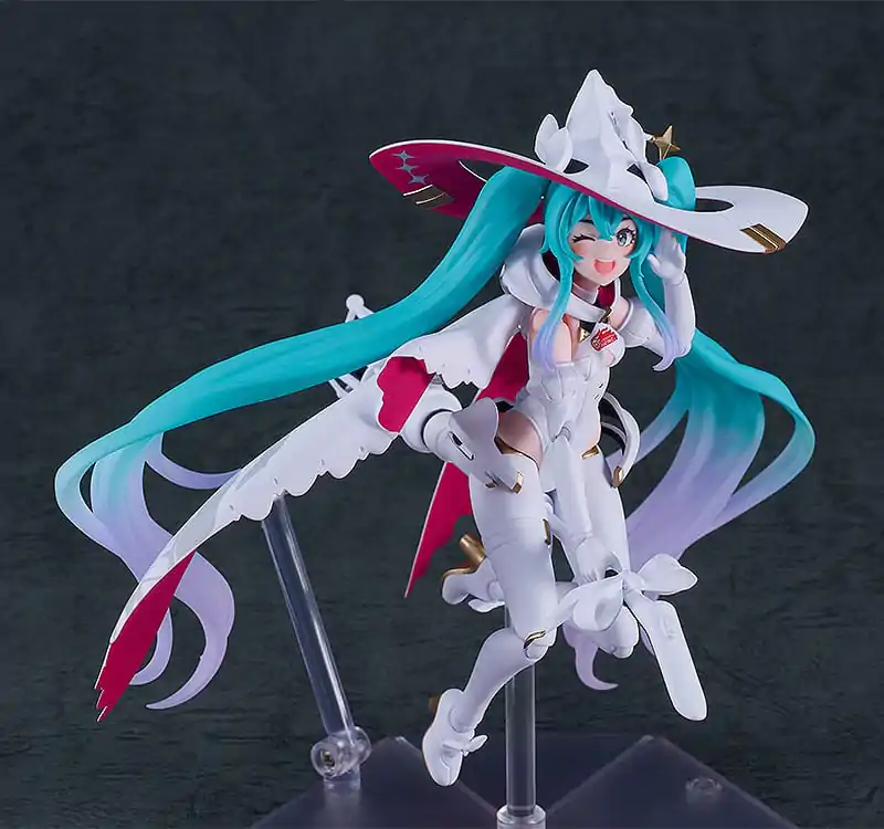 Hatsune Miku GT Project Figma akciófigura Racing Miku 2024 Ver. 16 cm termékfotó