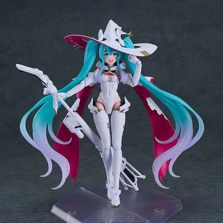 Hatsune Miku GT Project Figma akciófigura Racing Miku 2024 Ver. 16 cm termékfotó