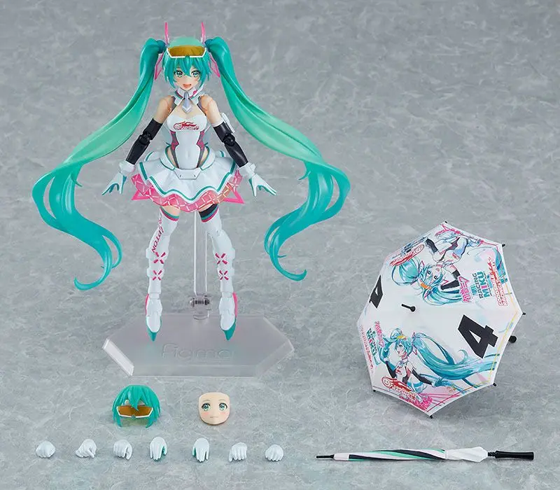 Hatsune Miku GT Project Figma Racing Miku 2021 Ver. akciófigura 14 cm termékfotó