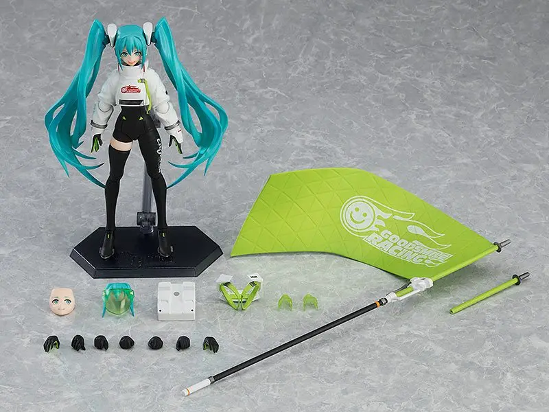 Hatsune Miku GT Project Figma Racing Miku 2022 Ver. akciófigura 13 cm termékfotó