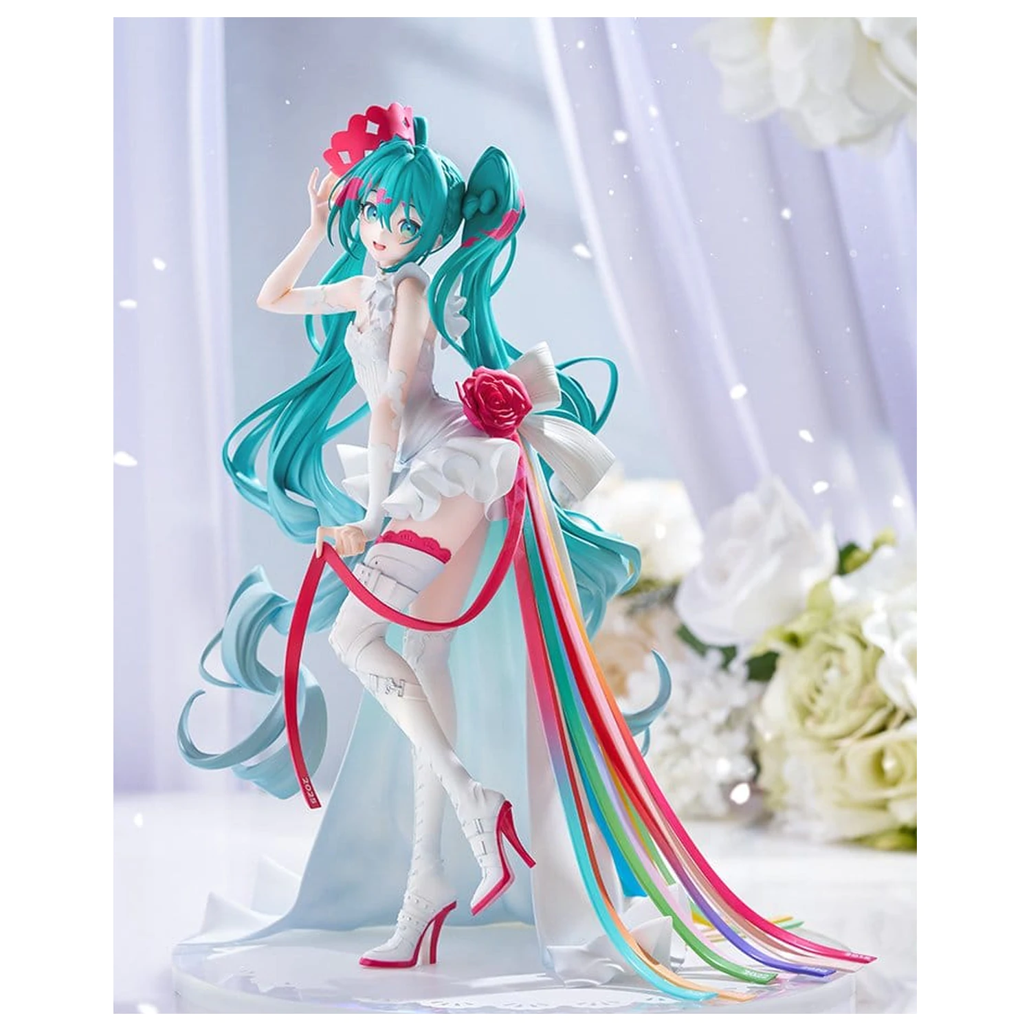 Hatsune Miku GT Project G.S. Collection 1/7 Racing Miku 15th "Rhapsody" 2010-2025 PVC figura 27 cm termékfotó