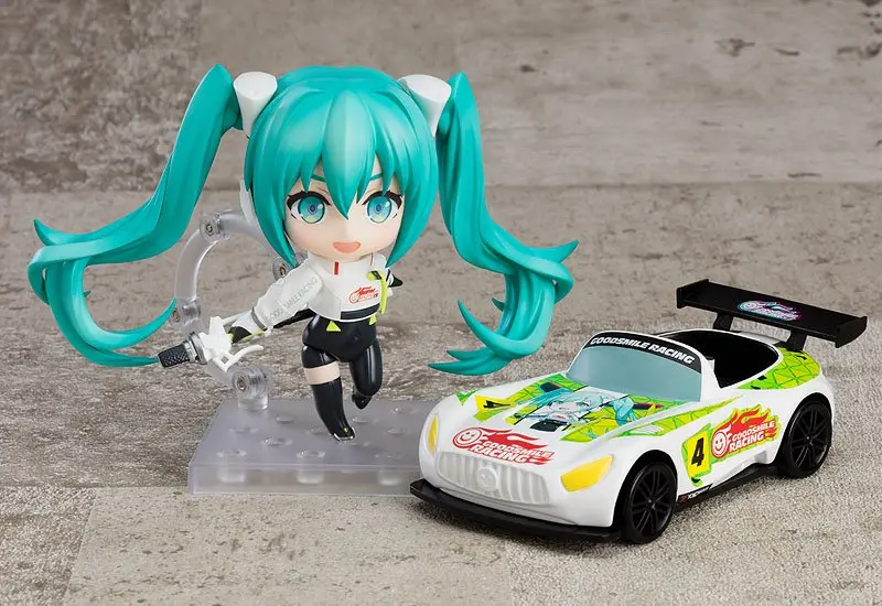 Hatsune Miku GT Project Nendoroid Racing Miku 2022 Ver. PVC akciófigura 10 cm termékfotó