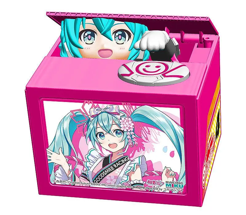 Hatsune Miku GT Project Racing Miku 2021 Ver. Chatting Bank 008 beszélő persely 12 cm termékfotó