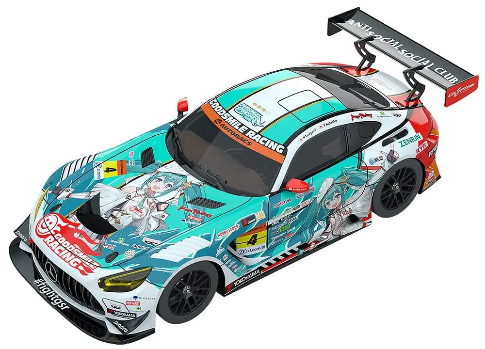 Hatsune Miku GT Project Vehicle 1/18 Hatsune Miku AMG 2023 Season Opening Ver. 26 cm termékfotó