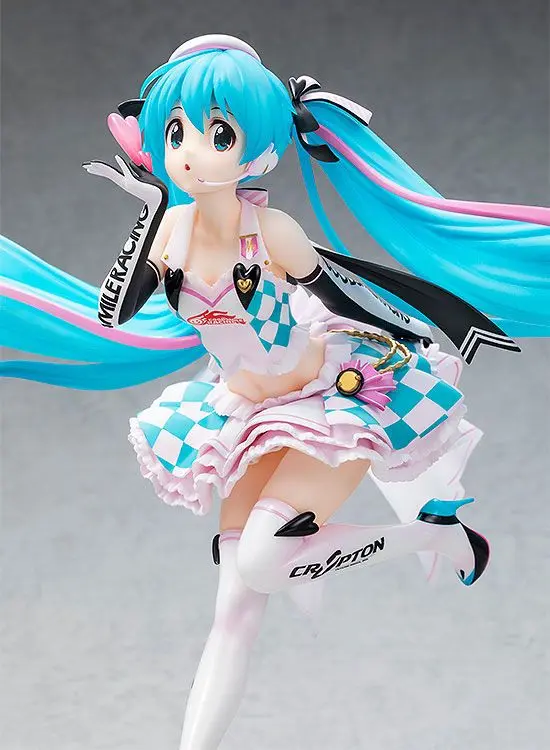 Hatsune Miku GT Project1/7 Racing Miku 2019 Side Key Visual Ver. szobor figura 21 cm termékfotó