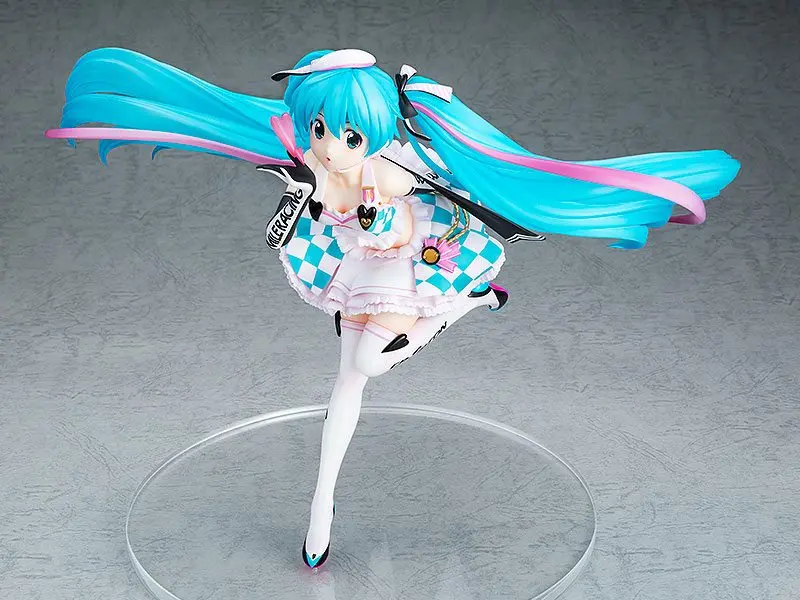 Hatsune Miku GT Project1/7 Racing Miku 2019 Side Key Visual Ver. szobor figura 21 cm termékfotó