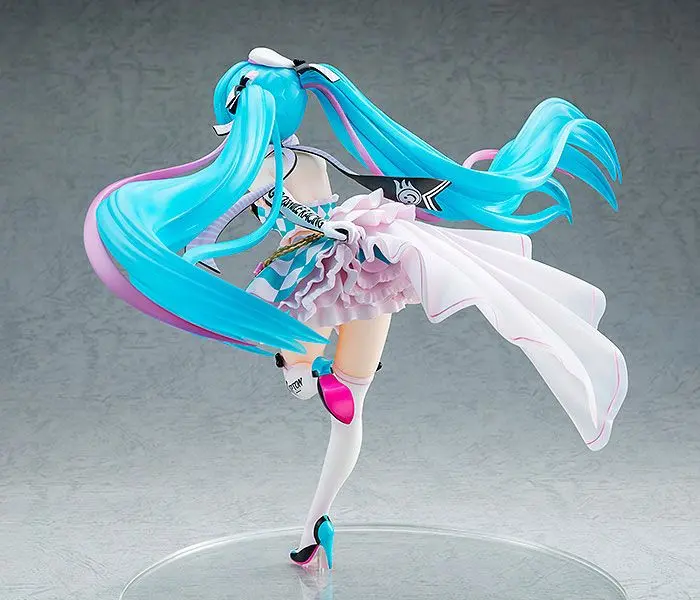 Hatsune Miku GT Project1/7 Racing Miku 2019 Side Key Visual Ver. szobor figura 21 cm termékfotó