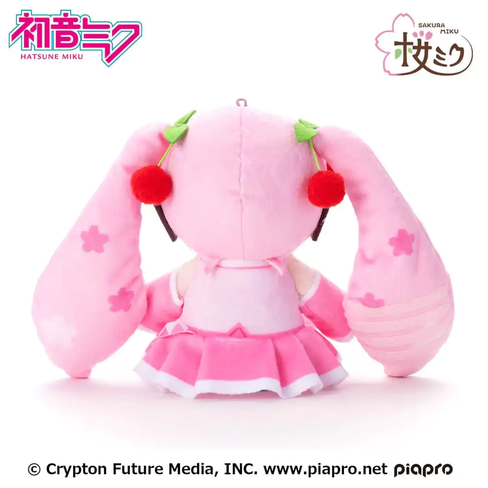 Hatsune Miku Hangingood Sakura Miku plüss figura 20 cm termékfotó