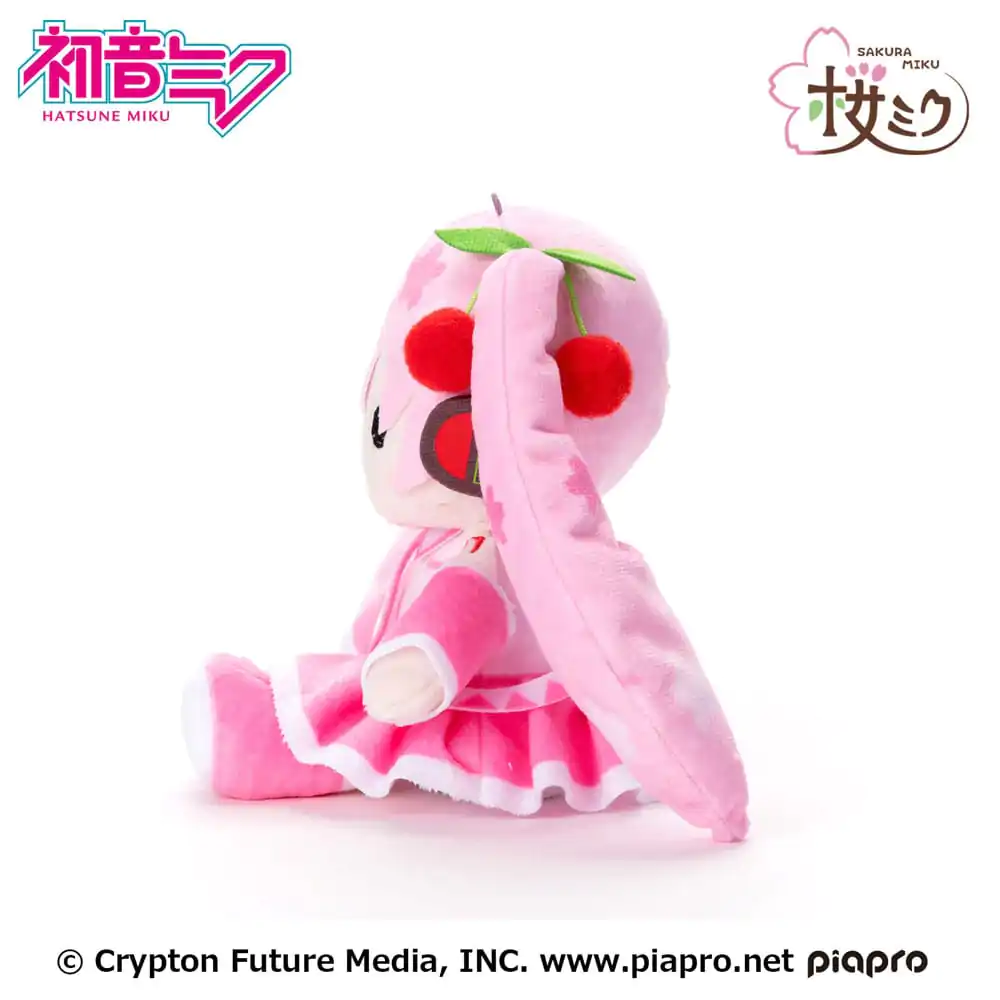 Hatsune Miku Hangingood Sakura Miku plüss figura 20 cm termékfotó