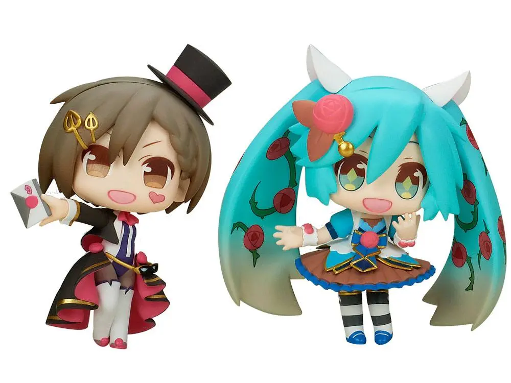 Hatsune Miku PVC Statues Hatsune Miku & Meiko 10 cm termékfotó