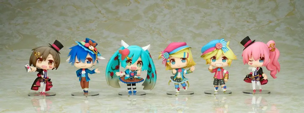 Hatsune Miku PVC Statues Hatsune Miku & Meiko 10 cm termékfotó