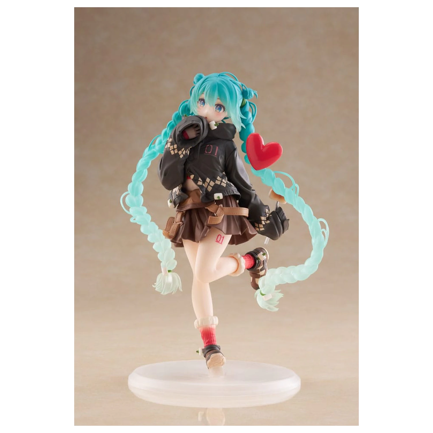 Hatsune Miku Hatsune Fashion Outdoor Spring Ver. PVC szobor figura 18 cm      termékfotó