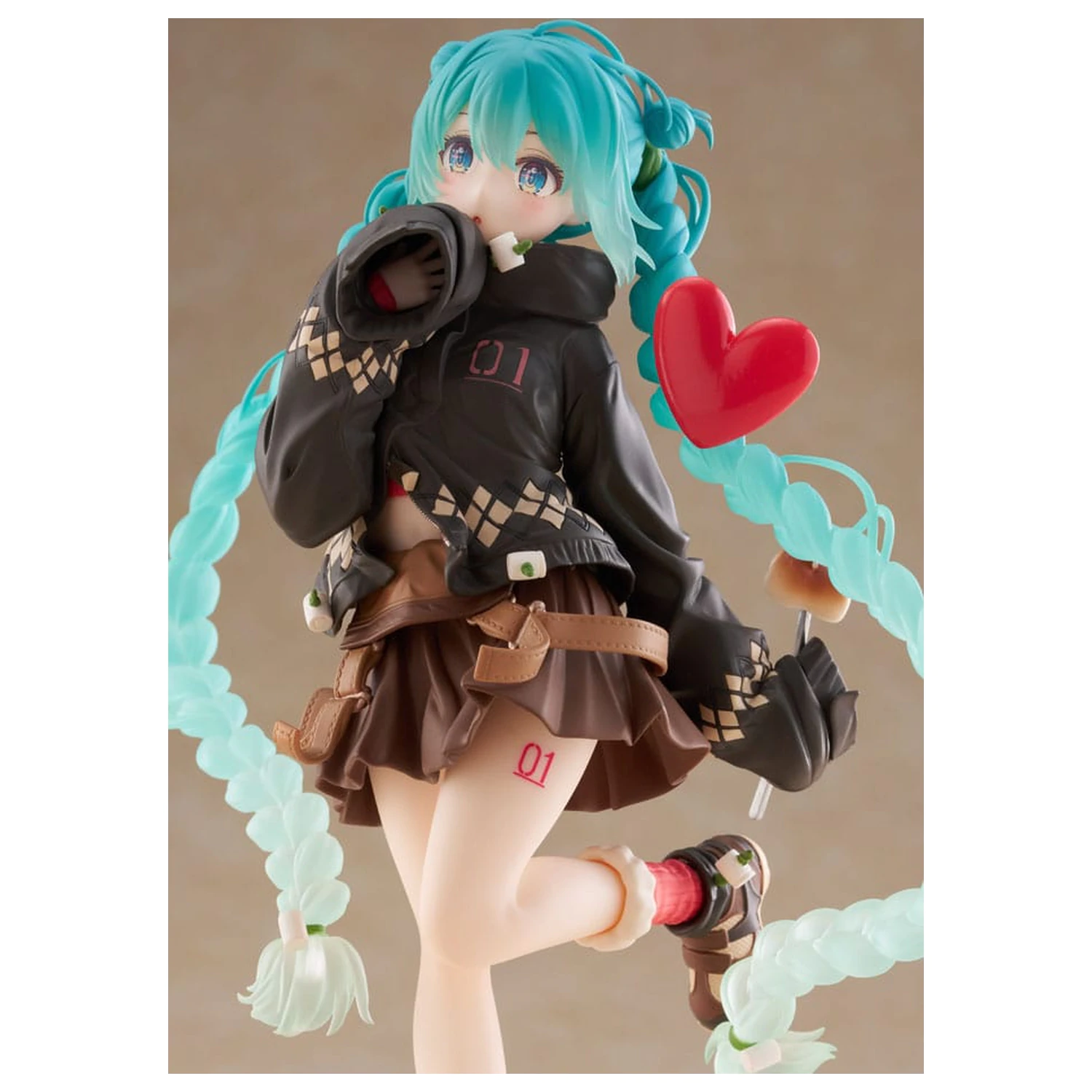 Hatsune Miku Hatsune Fashion Outdoor Spring Ver. PVC szobor figura 18 cm      termékfotó