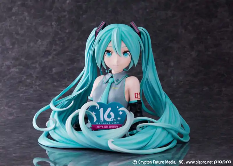 Hatsune Miku Hatsune Miku 16th Anniversary mellszobor figura 25 cm termékfotó