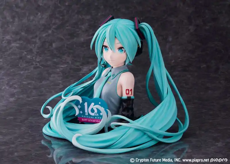 Hatsune Miku Hatsune Miku 16th Anniversary mellszobor figura 25 cm termékfotó