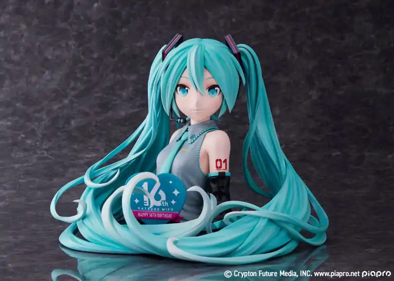 Hatsune Miku Hatsune Miku 16th Anniversary mellszobor figura 25 cm termékfotó