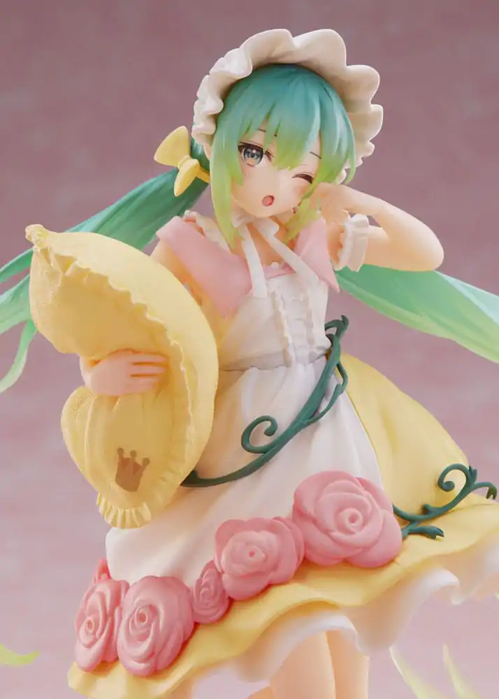Hatsune Miku Hatsune Miku Wonderland Sleeping Beauty Reissue PVC szobor figura 18 cm termékfotó