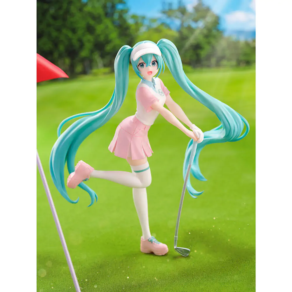 Hatsune Miku Holiday Memories Golf figura 20cm termékfotó