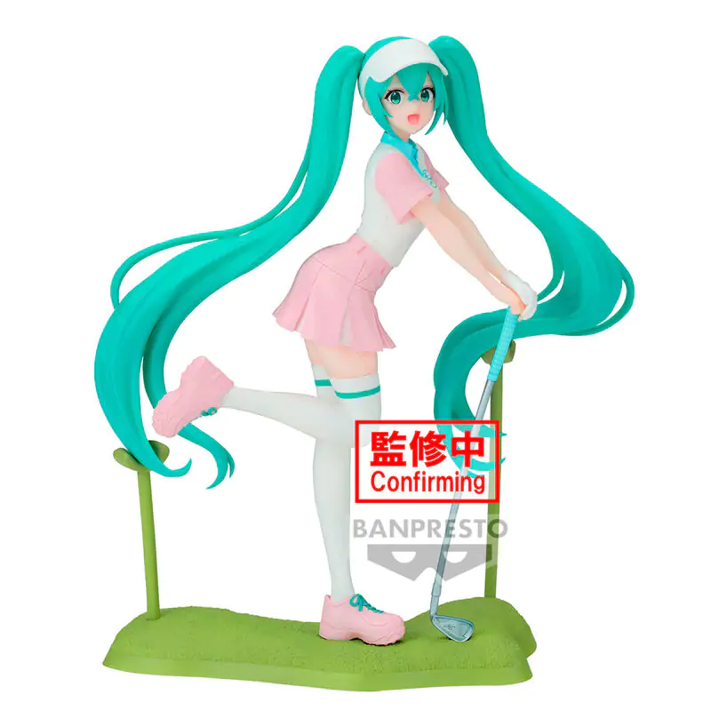 Hatsune Miku Holiday Memories Golf figura 20cm termékfotó