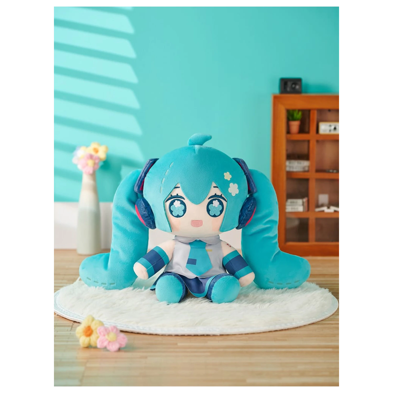Hatsune Miku Huggy Doll plüss 20cm termékfotó