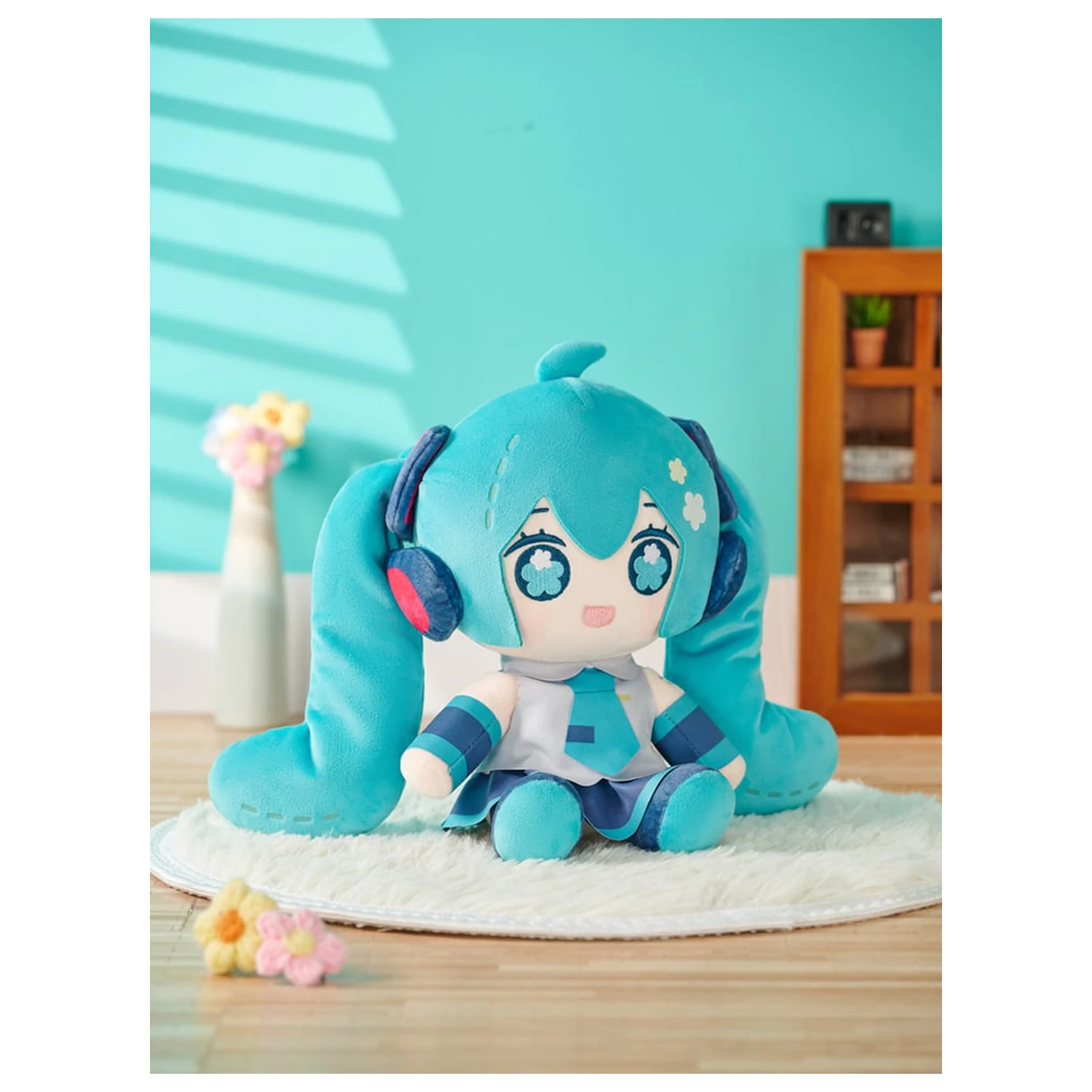 Hatsune Miku Huggy Doll plüss 20cm termékfotó
