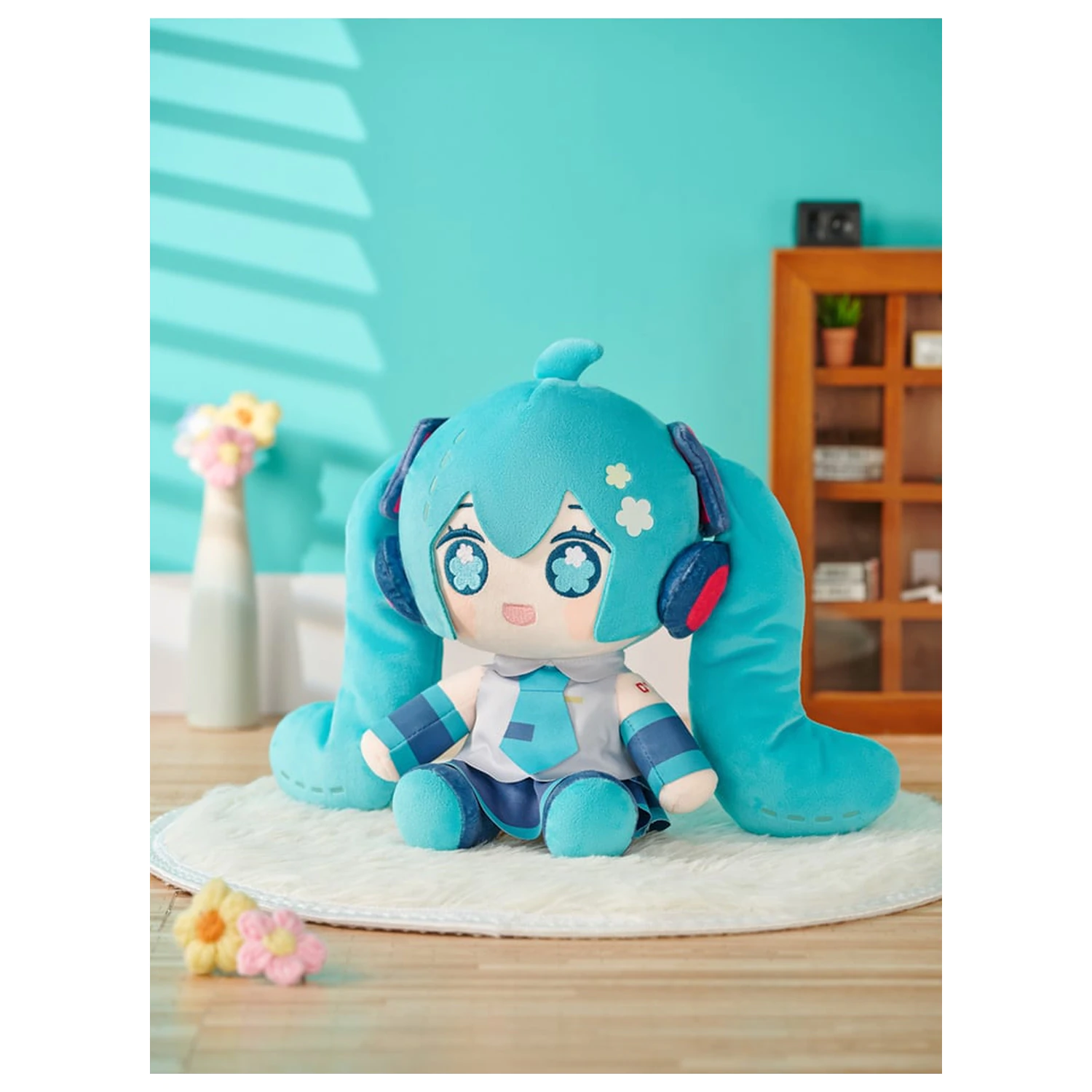 Hatsune Miku Huggy Doll plüss 20cm termékfotó