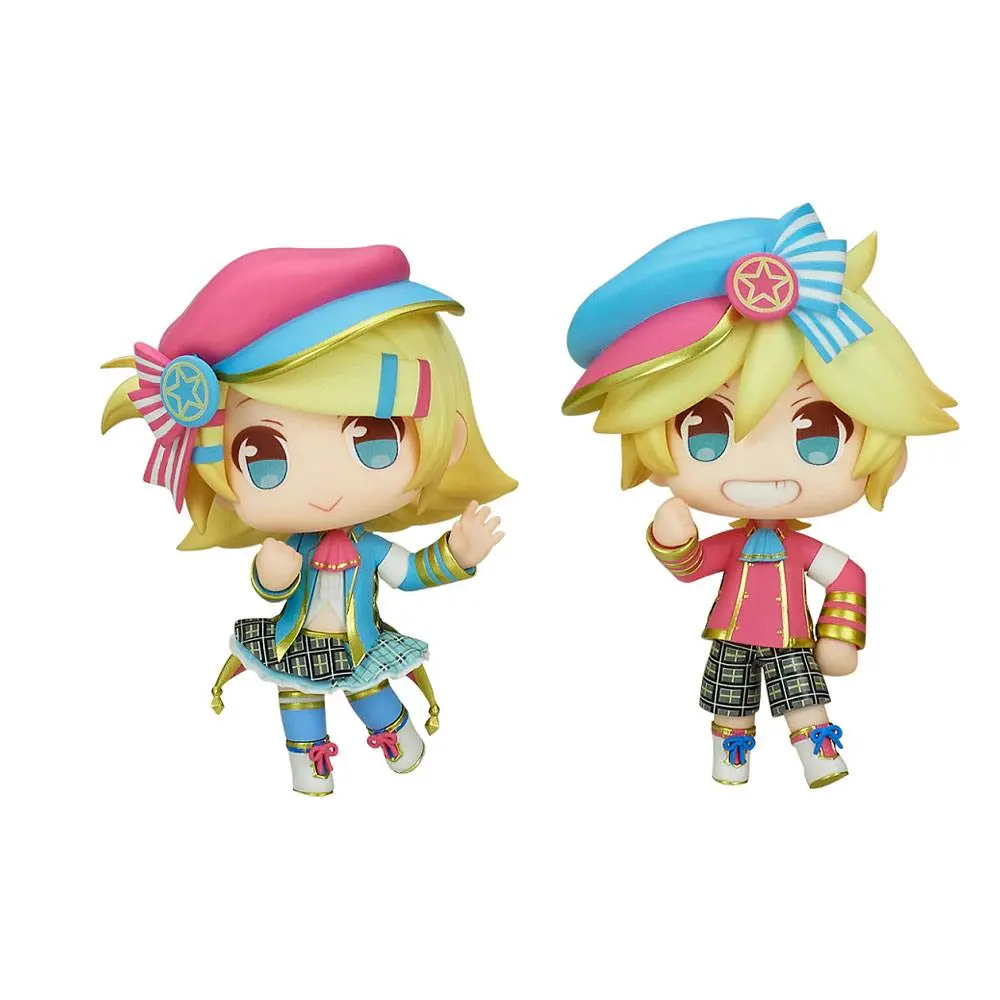 Hatsune Miku PVC Statues Kagamine Rin & Kagamine Len 10 cm termékfotó