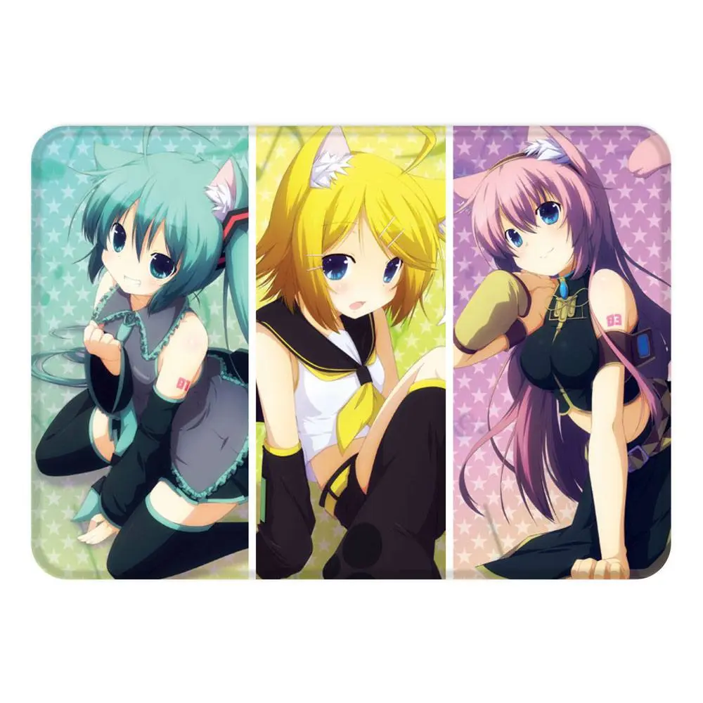 Hatsune Miku, Kagamine Rin &amp; Megurine Luka Neko Cosplay szőnyeg 45 x 60 cm termékfotó