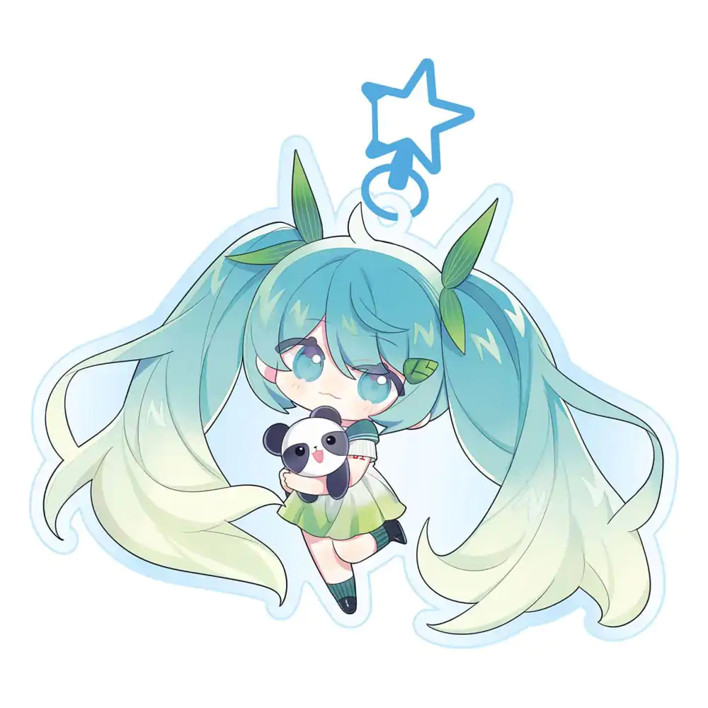 Hatsune Miku Acrylic Keychain Kawaii Spring Time termékfotó