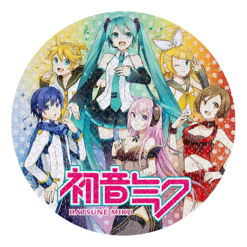 Hatsune Miku kör alakú puzzle 500 darab termékfotó