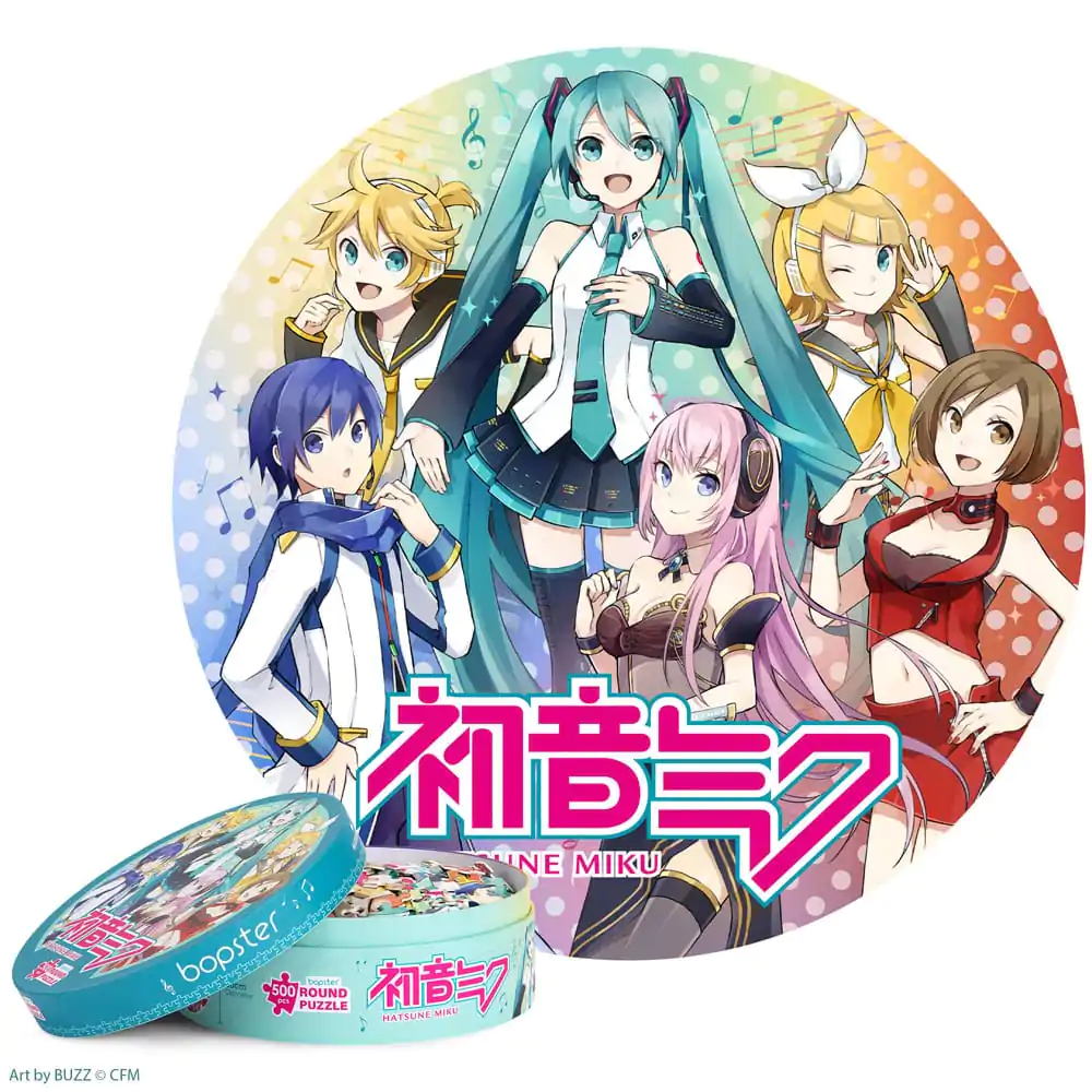 Hatsune Miku kör alakú puzzle 500 darab termékfotó