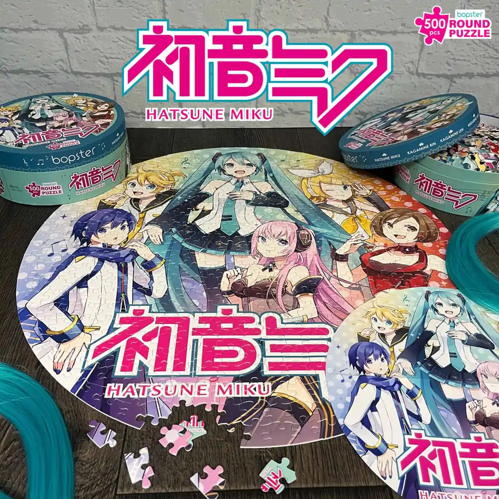 Hatsune Miku kör alakú puzzle 500 darab termékfotó