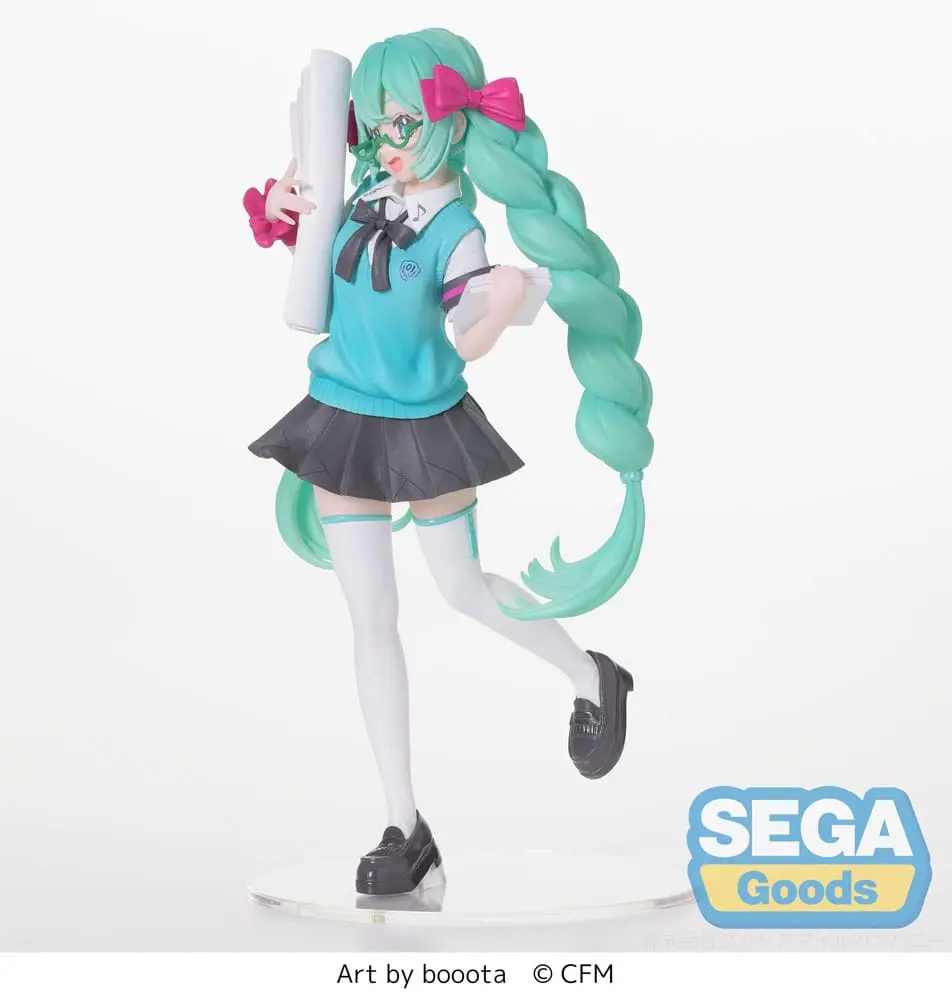 Hatsune Miku Luminasta Hatsune Miku 16th Anniversary Booota Ver. PVC szobor figura 18 cm termékfotó