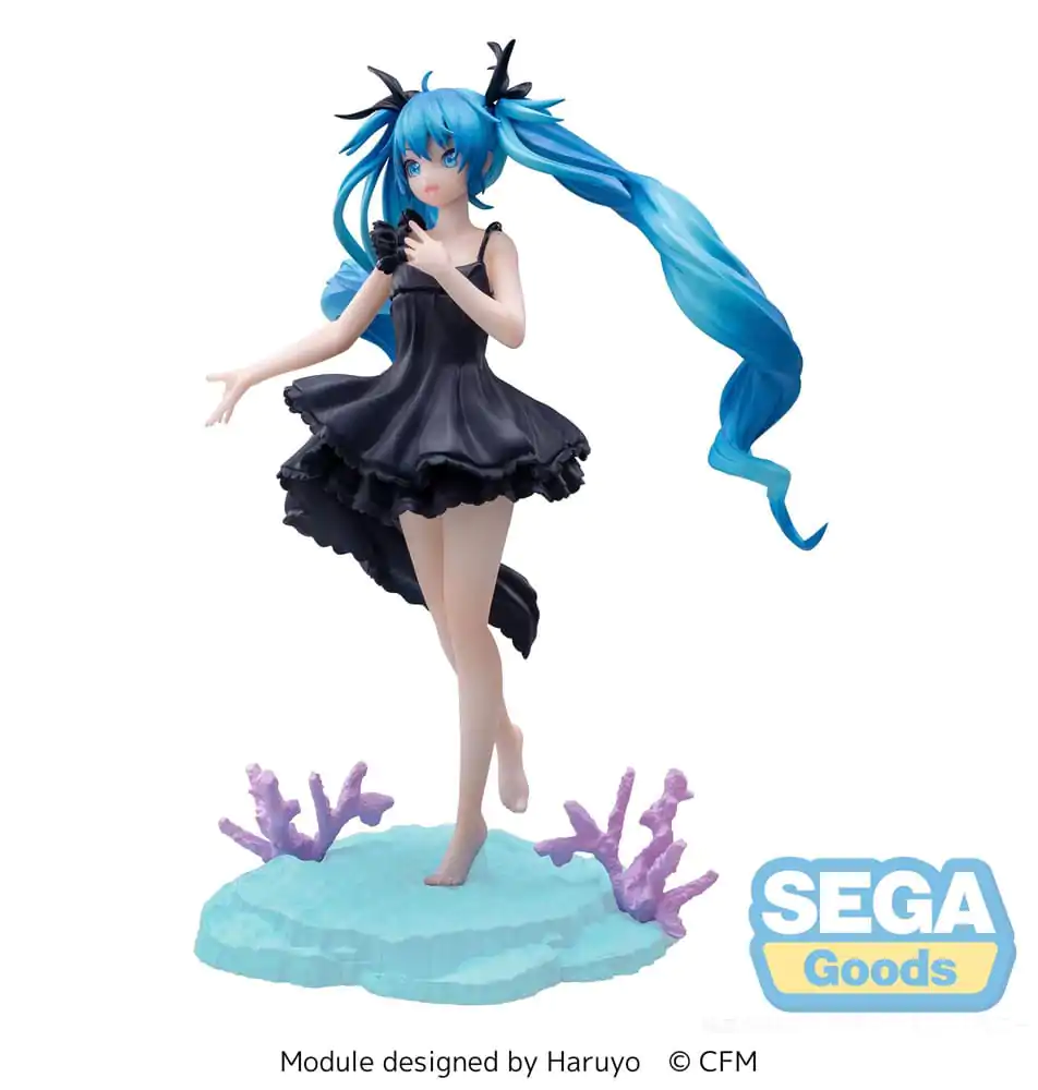 Hatsune Miku Luminasta Hatsune Miku Deep Sea Girl PVC szobor figura 18 cm termékfotó