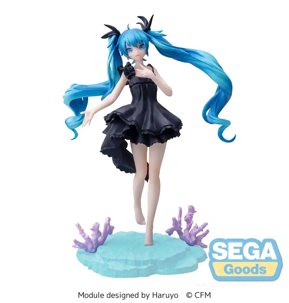 Hatsune Miku Luminasta Hatsune Miku Deep Sea Girl PVC szobor figura 18 cm termékfotó
