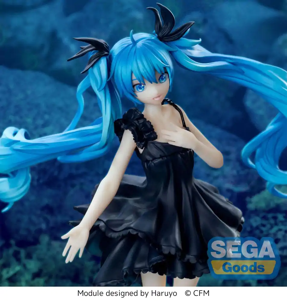 Hatsune Miku Luminasta Hatsune Miku Deep Sea Girl PVC szobor figura 18 cm termékfotó