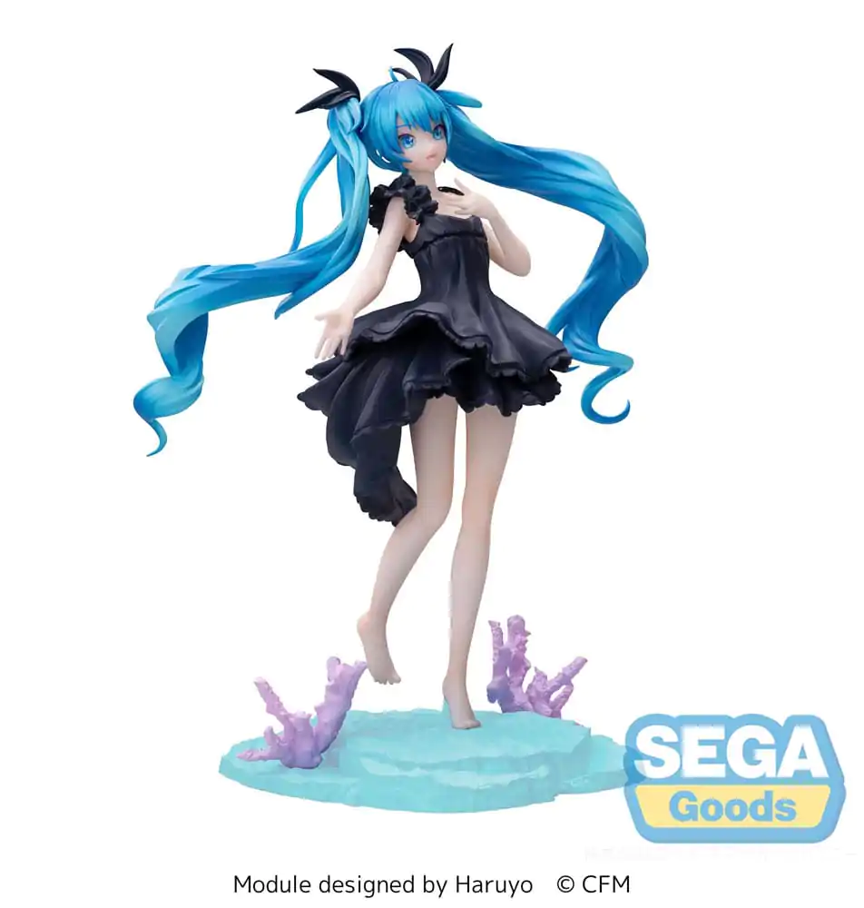 Hatsune Miku Luminasta Hatsune Miku Deep Sea Girl PVC szobor figura 18 cm termékfotó