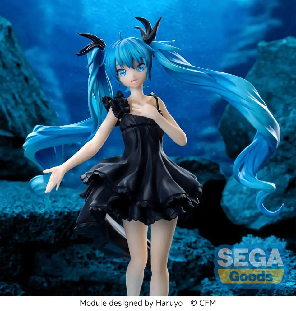 Hatsune Miku Luminasta Hatsune Miku Deep Sea Girl PVC szobor figura 18 cm termékfotó