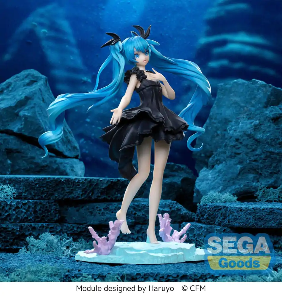 Hatsune Miku Luminasta Hatsune Miku Deep Sea Girl PVC szobor figura 18 cm termékfotó