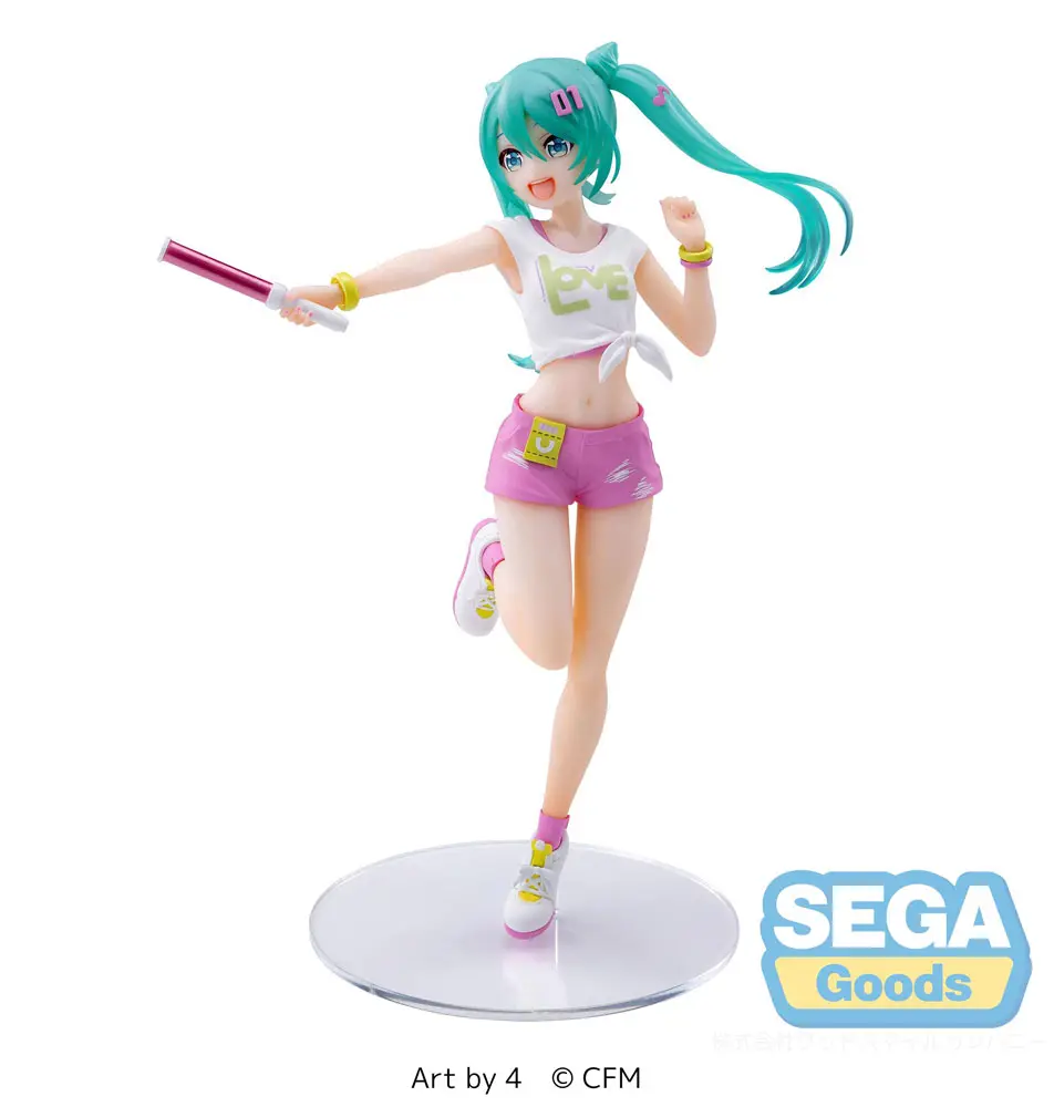 Hatsune Miku Luminasta Hatsune Miku Live Cheering PVC szobor figura 20 cm termékfotó