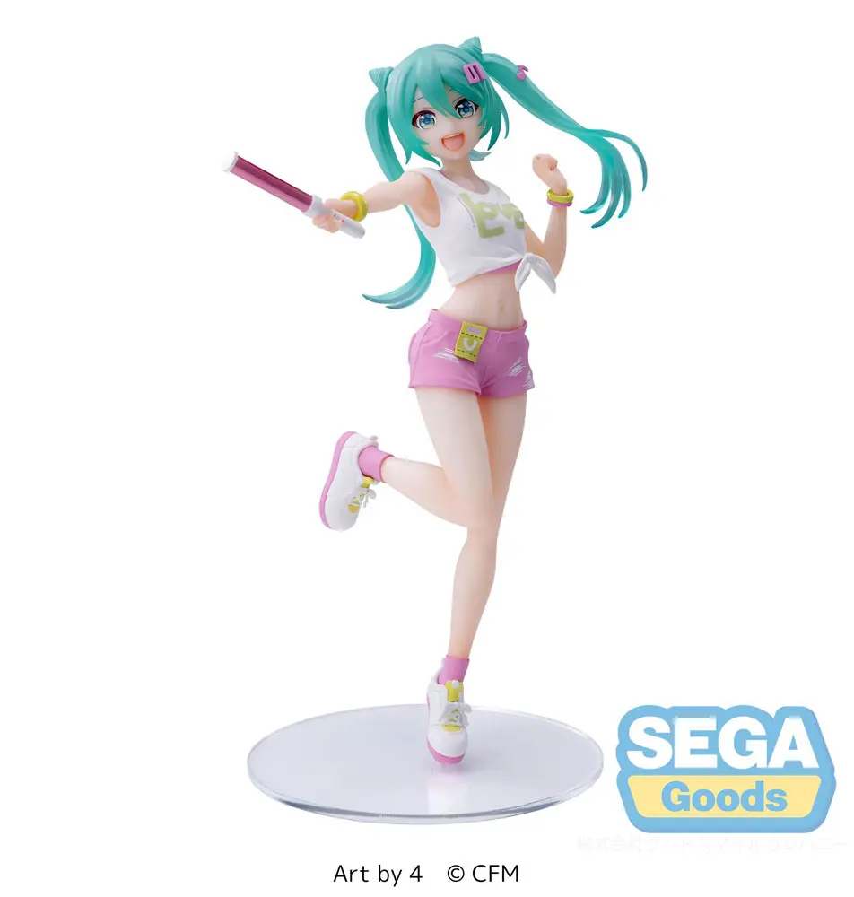 Hatsune Miku Luminasta Hatsune Miku Live Cheering PVC szobor figura 20 cm termékfotó