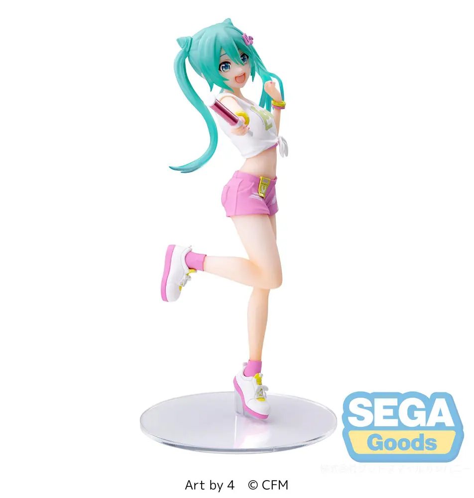 Hatsune Miku Luminasta Hatsune Miku Live Cheering PVC szobor figura 20 cm termékfotó