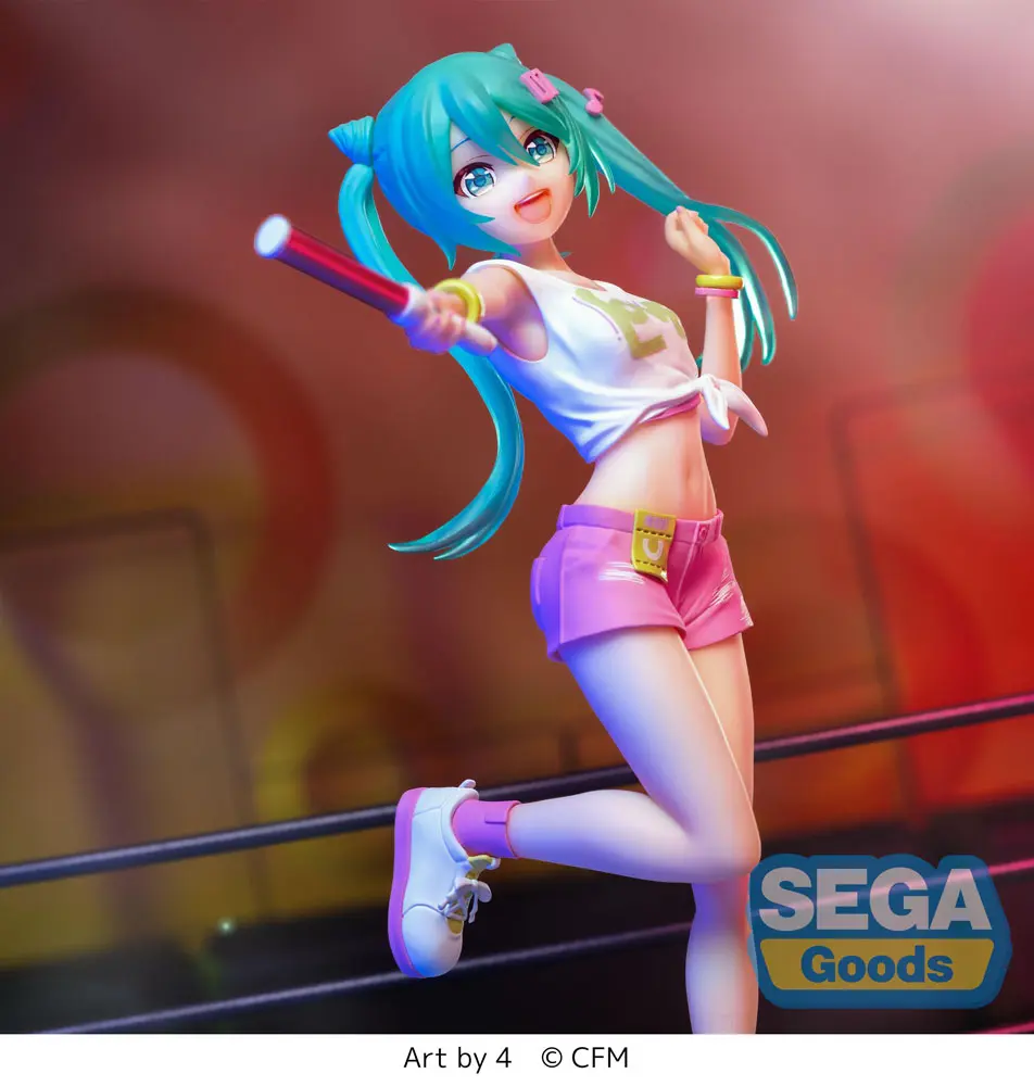 Hatsune Miku Luminasta Hatsune Miku Live Cheering PVC szobor figura 20 cm termékfotó