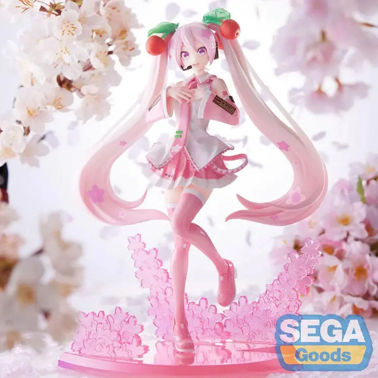 Hatsune Miku Luminasta Sakura Hatsune Miku figura 21cm termékfotó