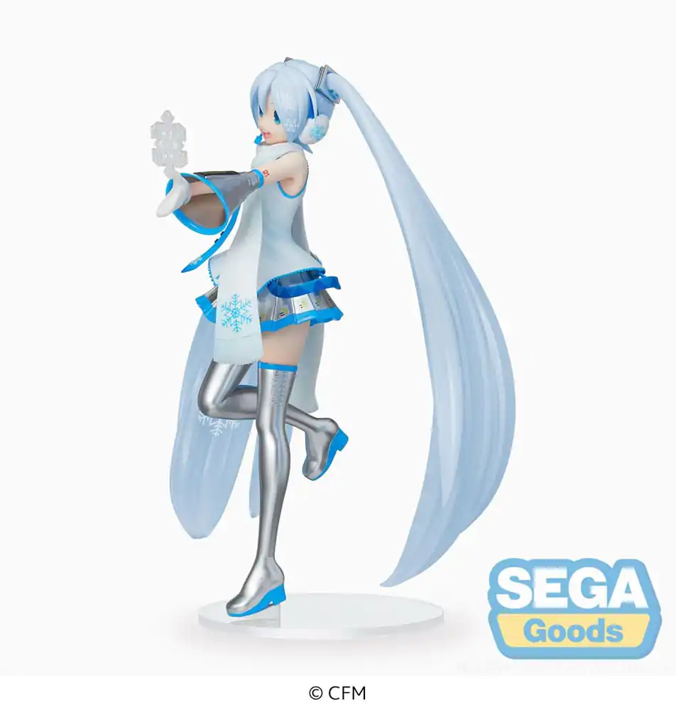 Hatsune Miku Luminasta PVC Statue Snow Miku Sky Town Ver. 22 cm termékfotó